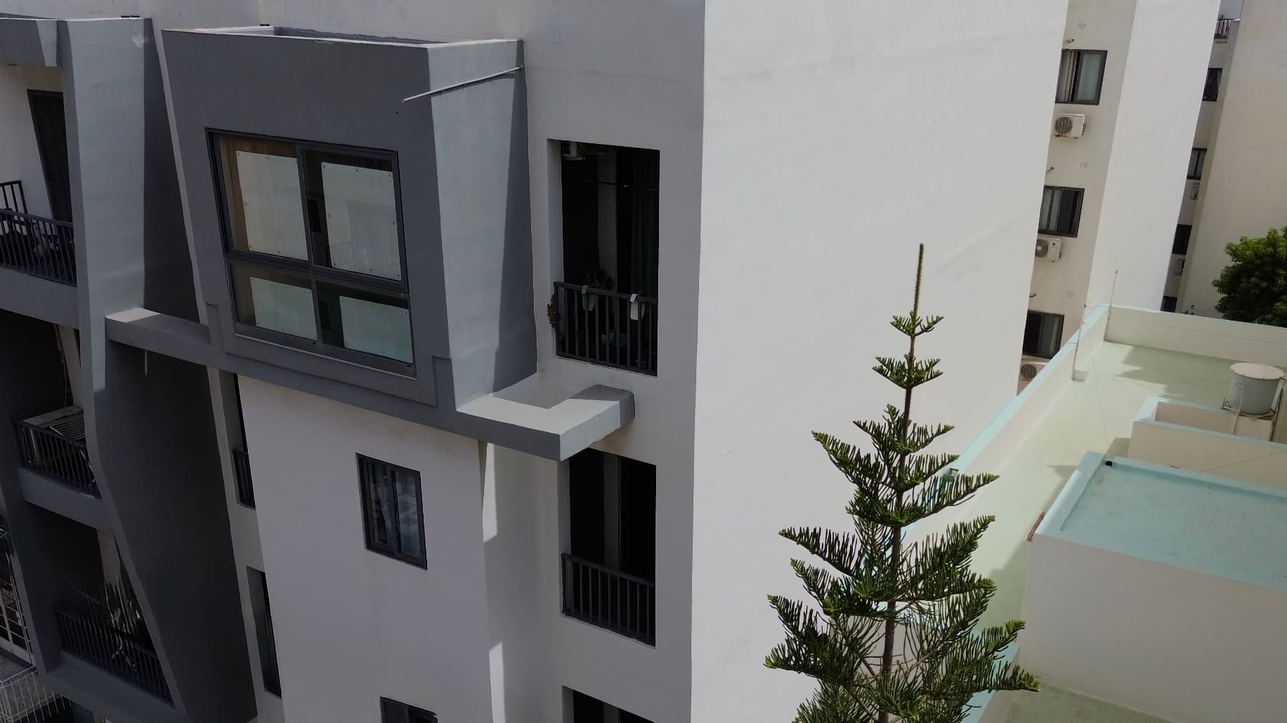 Modern building in Malta