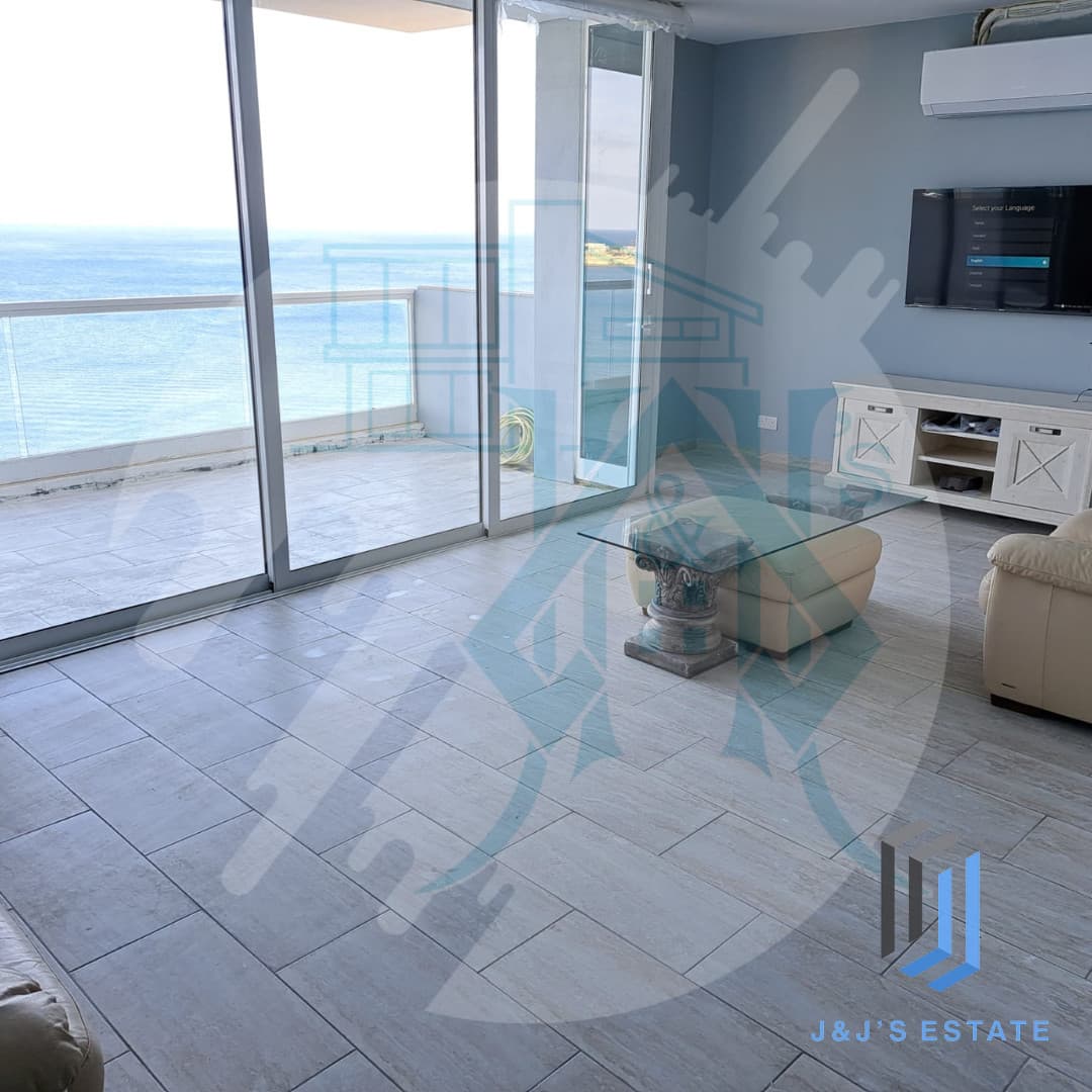 Spacious 3-Bedroom Apartment in Sliema with Sea Views