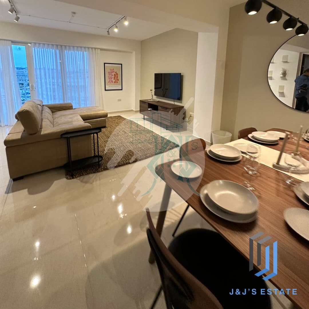 Luxurious 2-Bedroom Apartment on Sliema Border with Gzira · 2