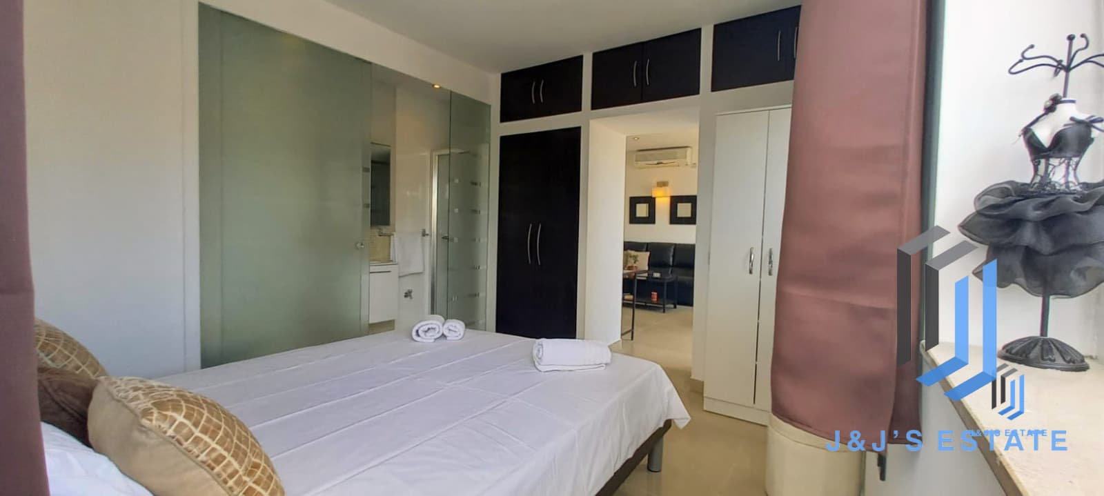 Furnished 1-Bedroom Penthouse in Portomaso