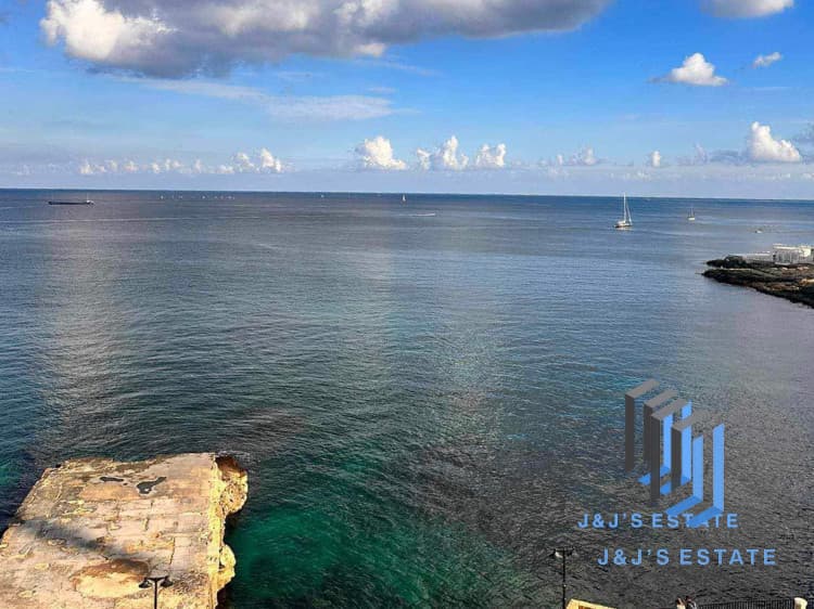 Three-Bedroom Seafront Apartment in Sliema · 2