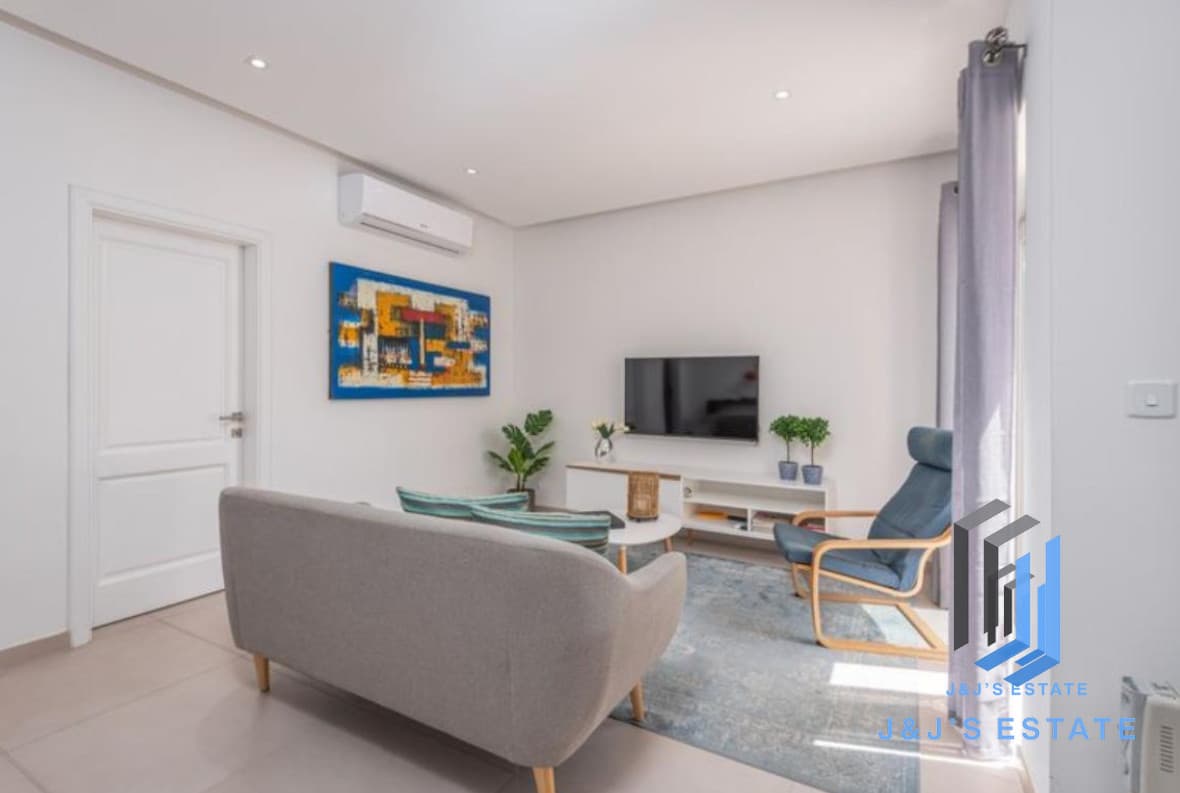 Furnished 2-Bedroom Apartment in Sliema