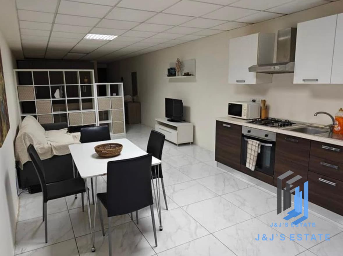 Furnished 1-Bedroom Studio Apartment in St. Julian's