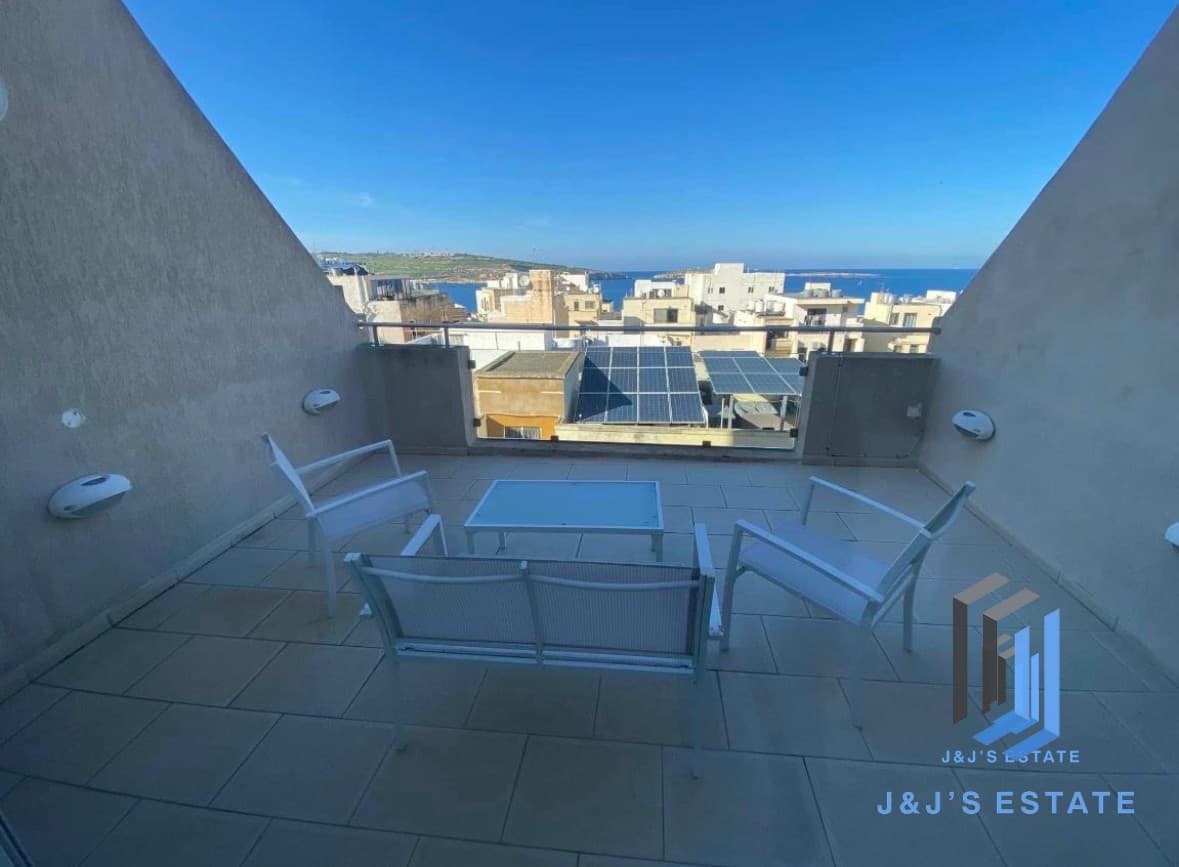 Duplex Penthouse with 1 Bedroom in St. Paul's Bay · 1
