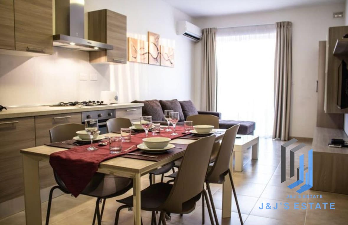 Furnished 2-Bedroom Apartment in Marsascala · 2