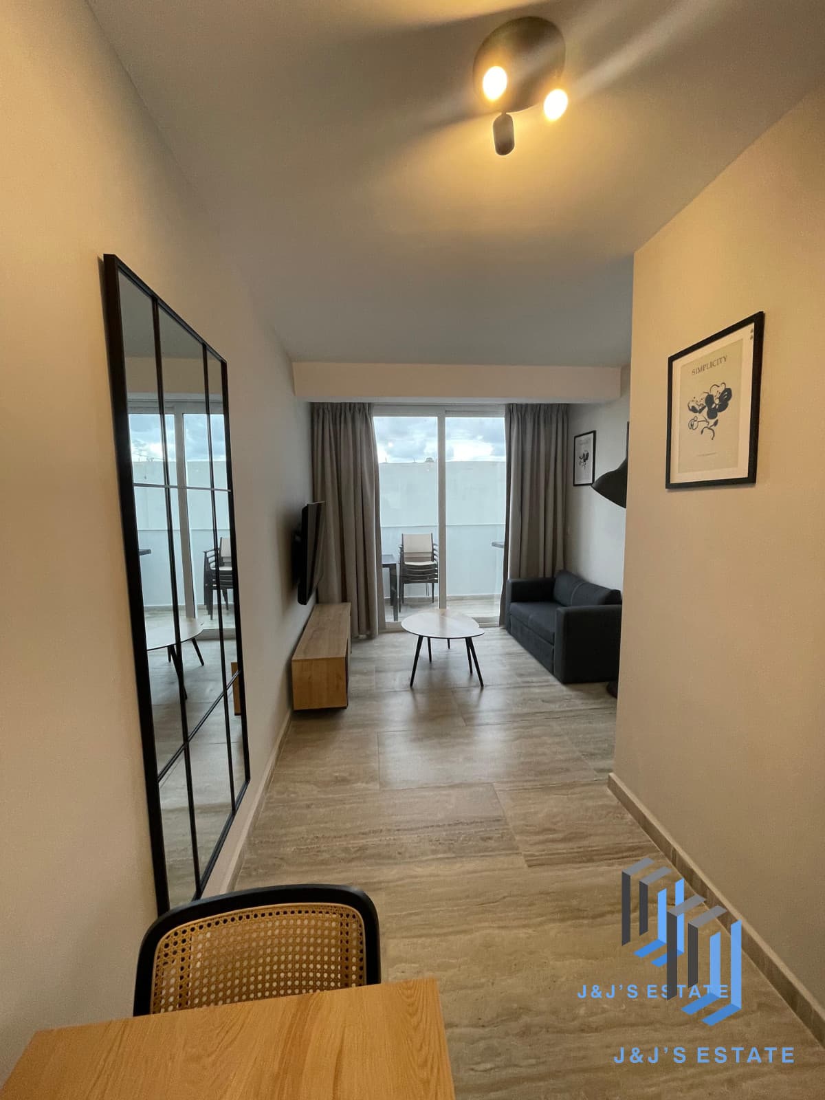 Brand-new one-bedroom penthouse with terrace in central Gzira · 1