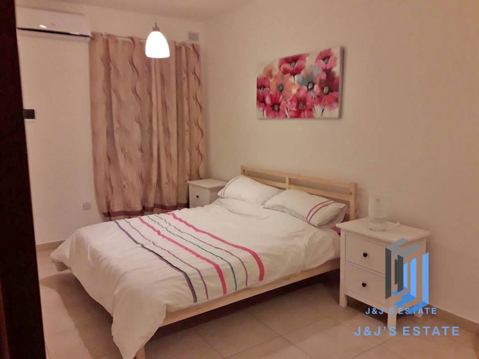 Two-bedroom apartment with terrace in central Msida · 2