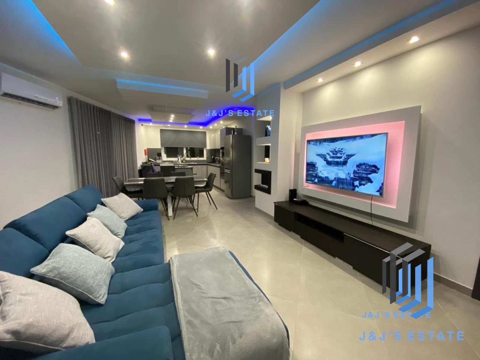 Bright and Modern 3-Bedroom Apartment in Gzira · 3