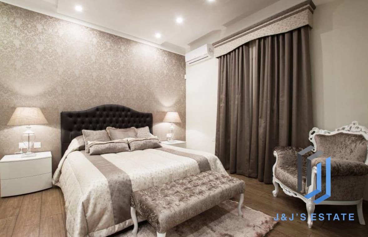 Fully furnished three-bedroom apartment in Gharghur, Naxxar · 12