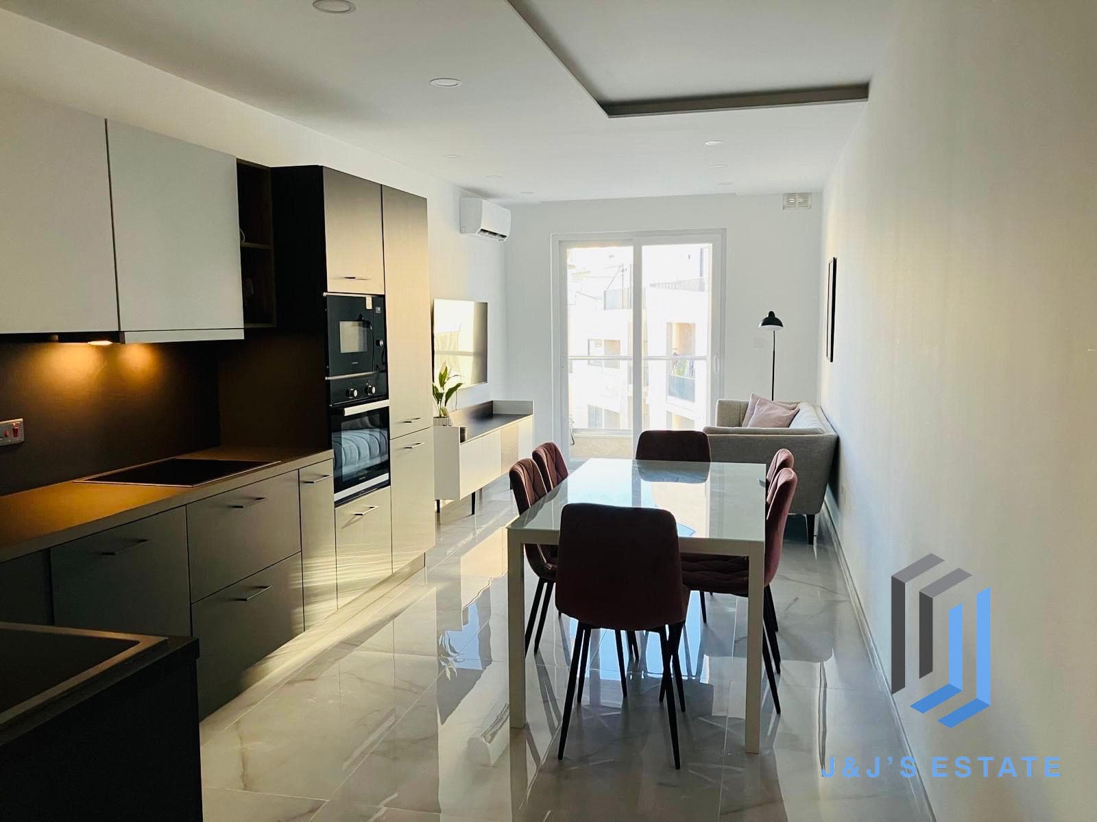 Two Bedroom Apartment for Rent Spacious Interior · 1