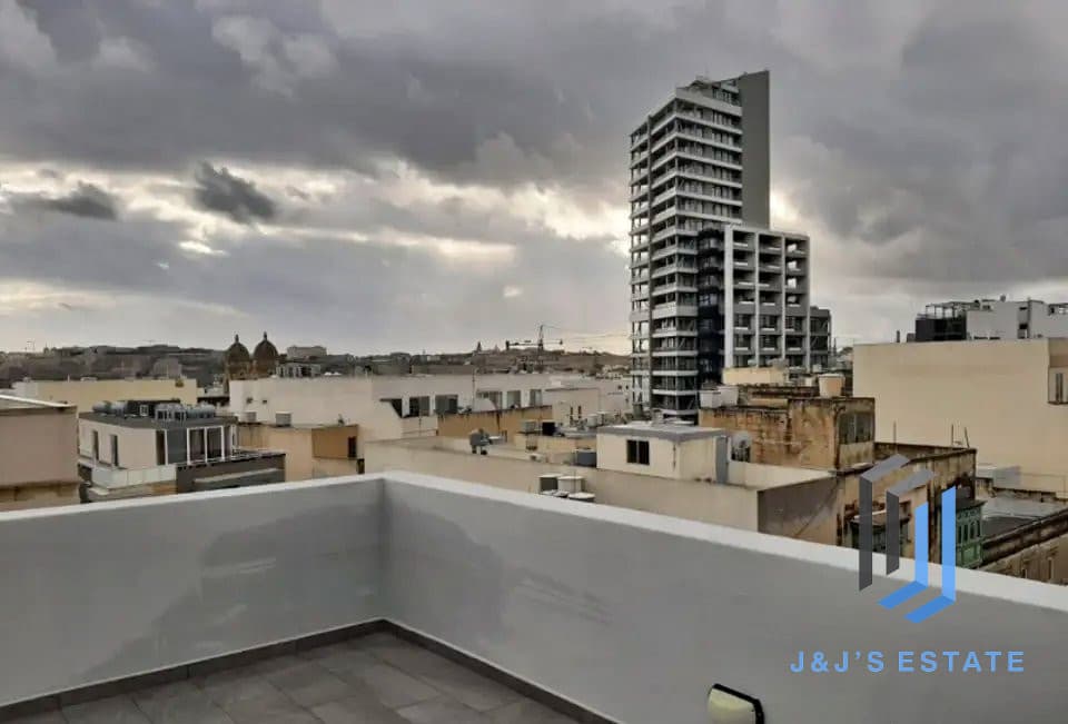 GZIRA - One Bedroom Apartment for Rent Spacious Interior