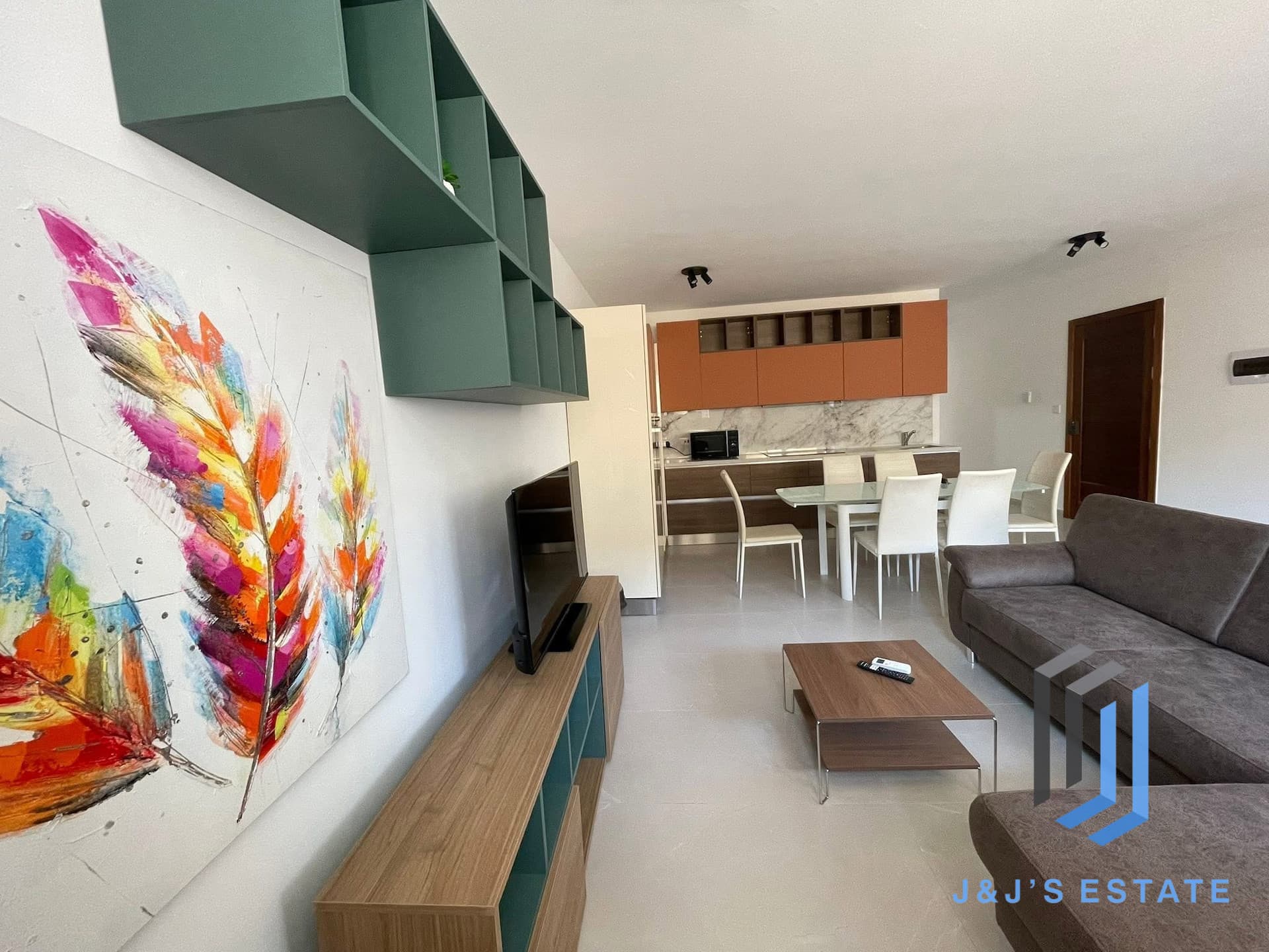 Fully Furnished Two Bedroom Apartment in Gzira
