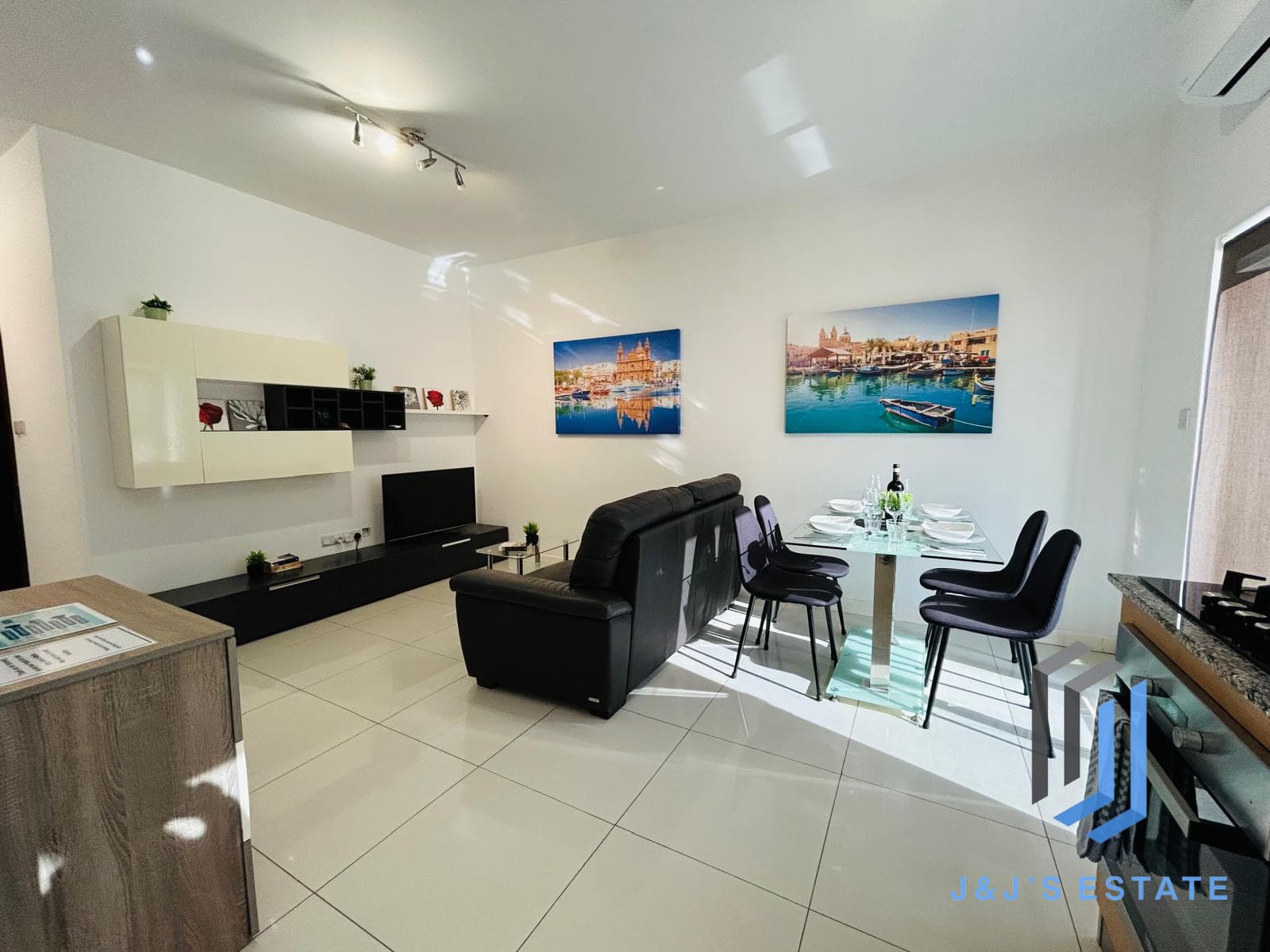 Fully Furnished Two Bedroom Apartment in Central Gzira