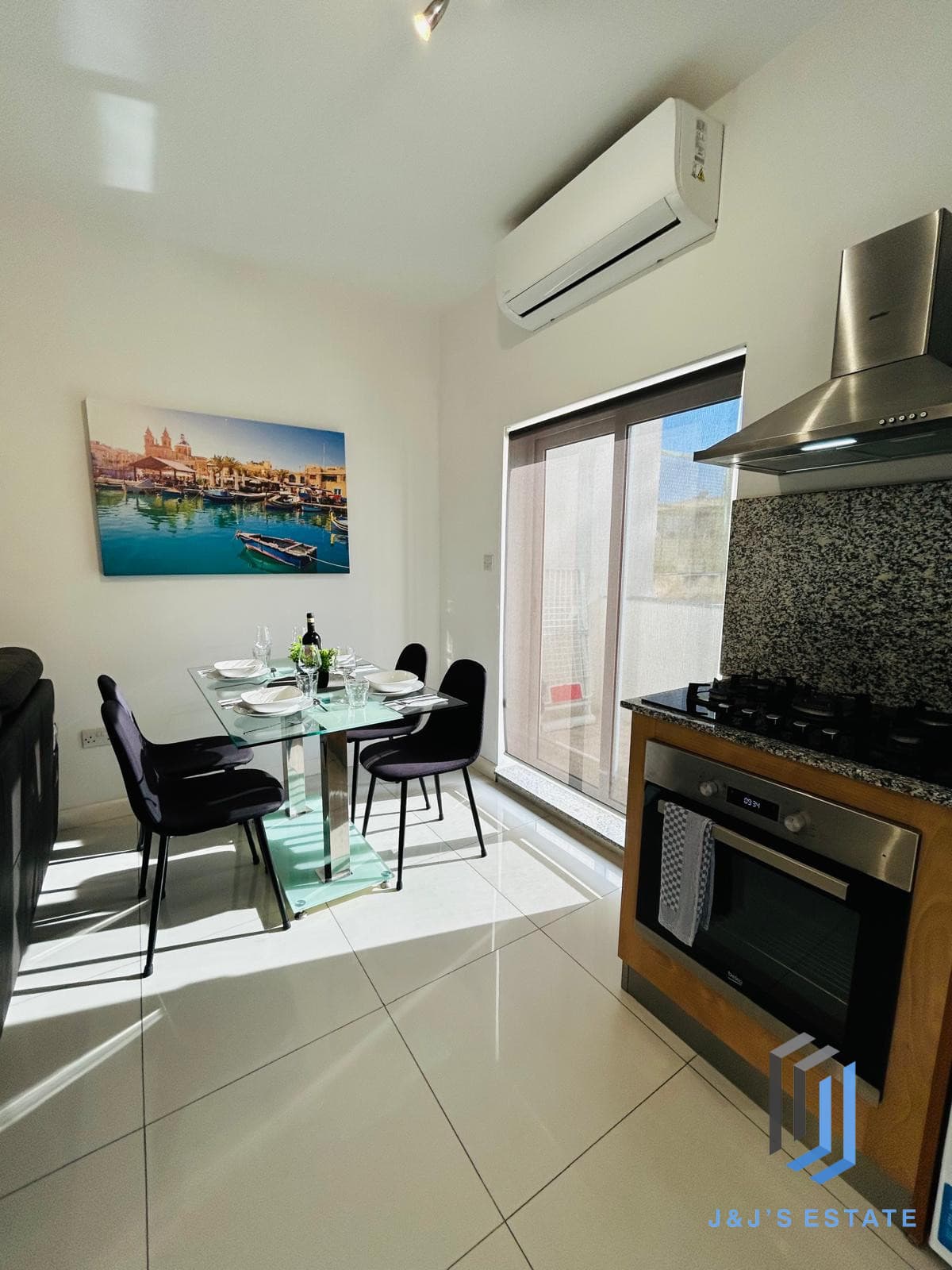 Fully Furnished Two Bedroom Apartment in Central Gzira · 2