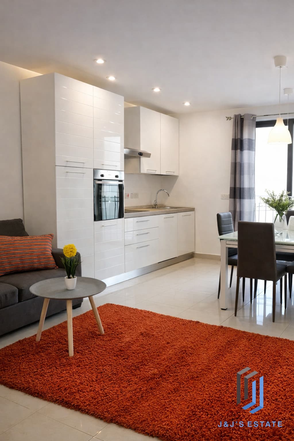 Fully furnished two-bedroom duplex penthouse in Sliema · 2