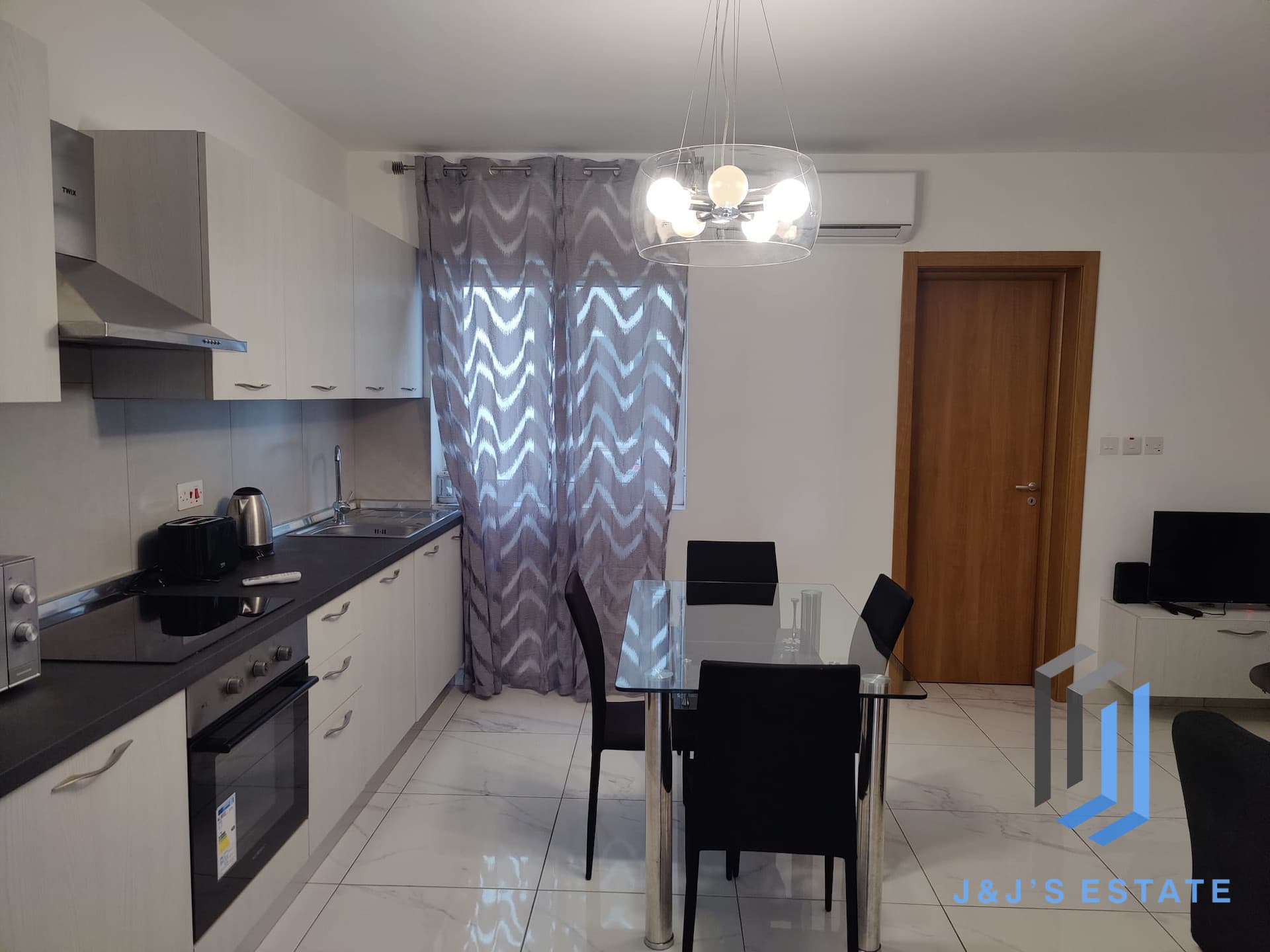 Fully furnished one-bedroom apartment in central Gzira · 2