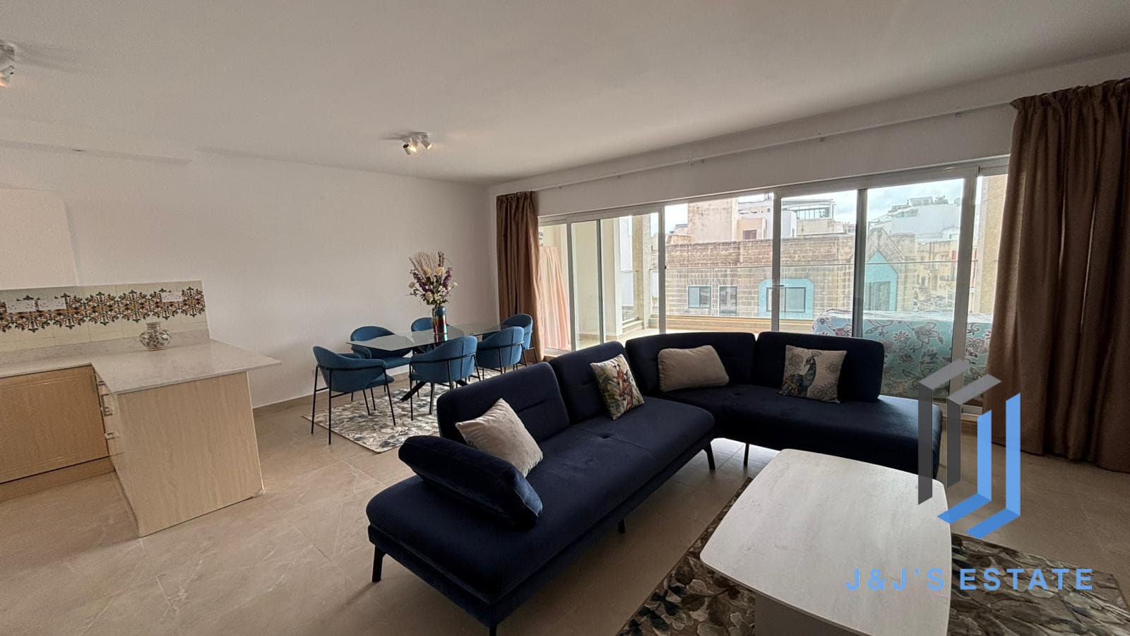Fully Furnished Three Bedroom Apartment in Swieqi · 2