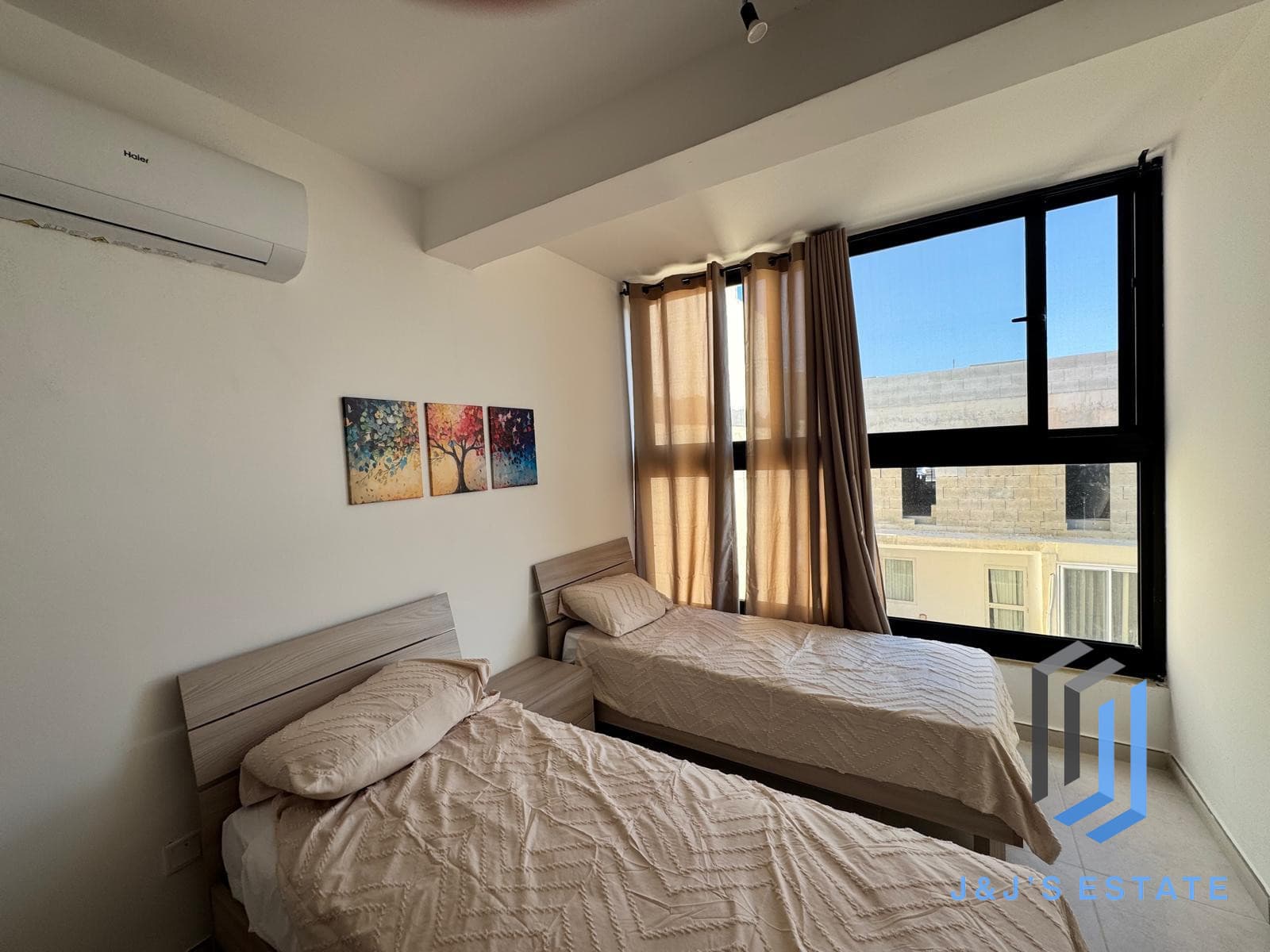 Fully furnished two-bedroom apartment in central Msida · 2