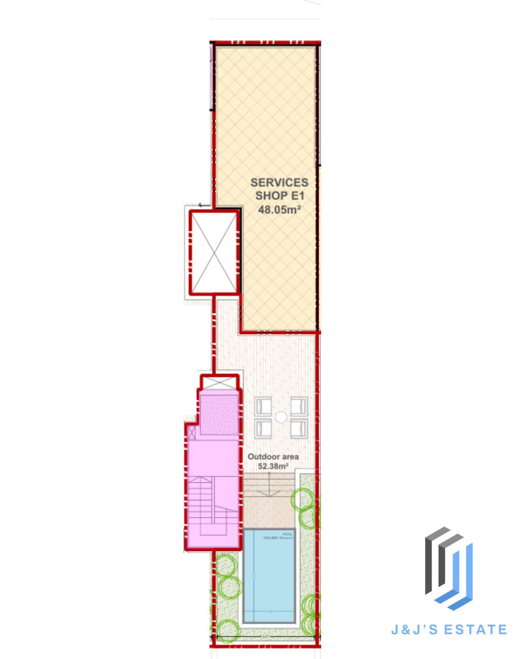 Apartment 409 - A 3-bedroom duplex with pool terrace, ideal for investing or living · 2