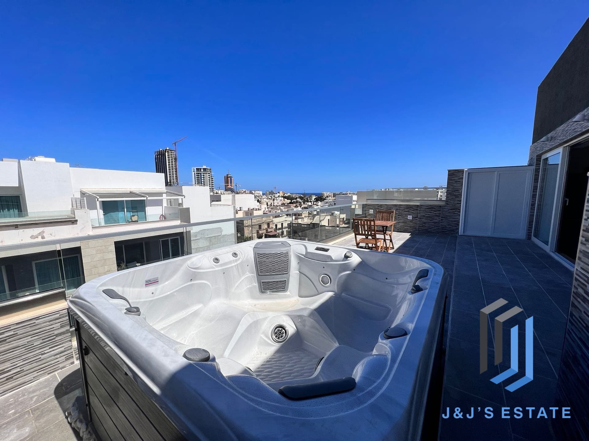 Fully Furnished Swieqi Penthouse with Sea View · 12