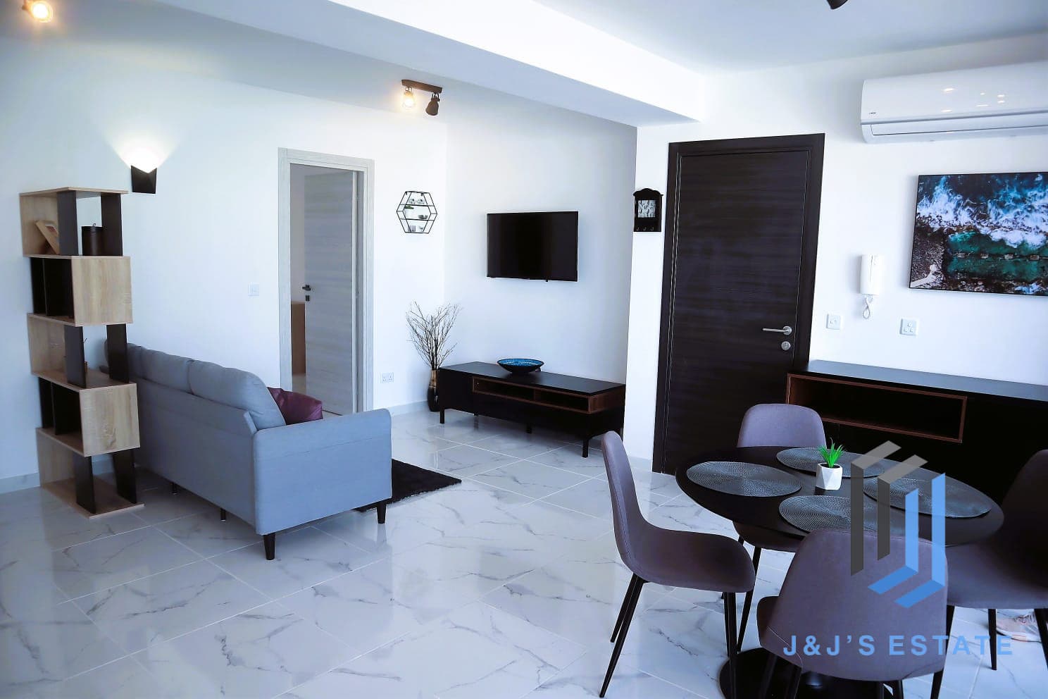 Fully Furnished Swieqi Penthouse with Sea View · 3