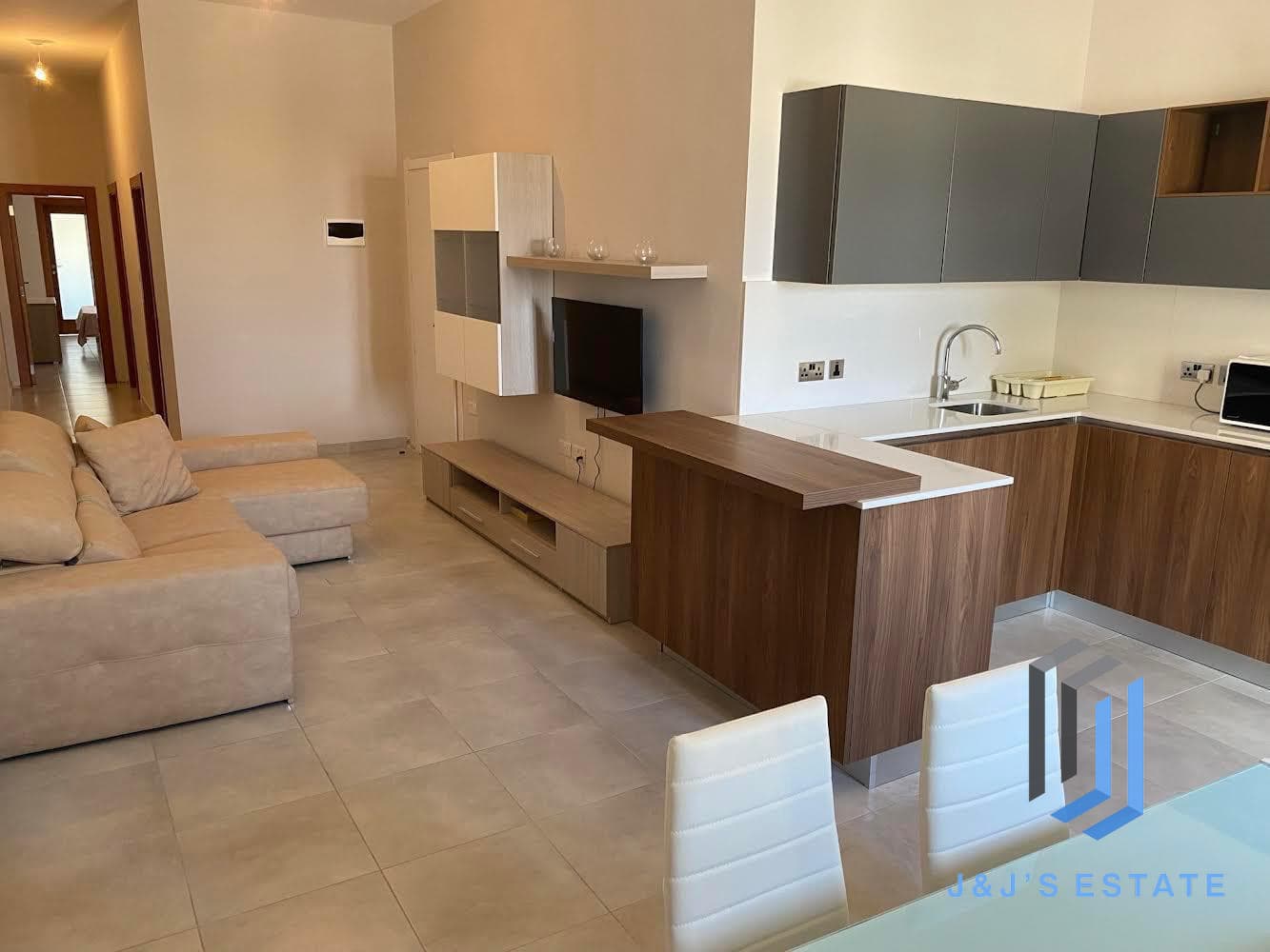 Fully Furnished Two Bedroom Sliema Apartment