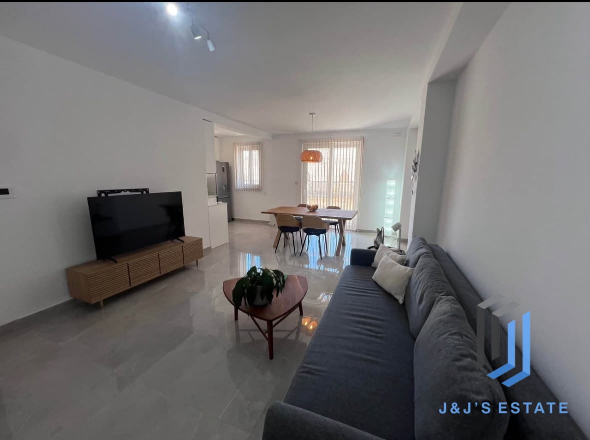 Fully Furnished Two Bedroom Apartment in Central Gzira · 2
