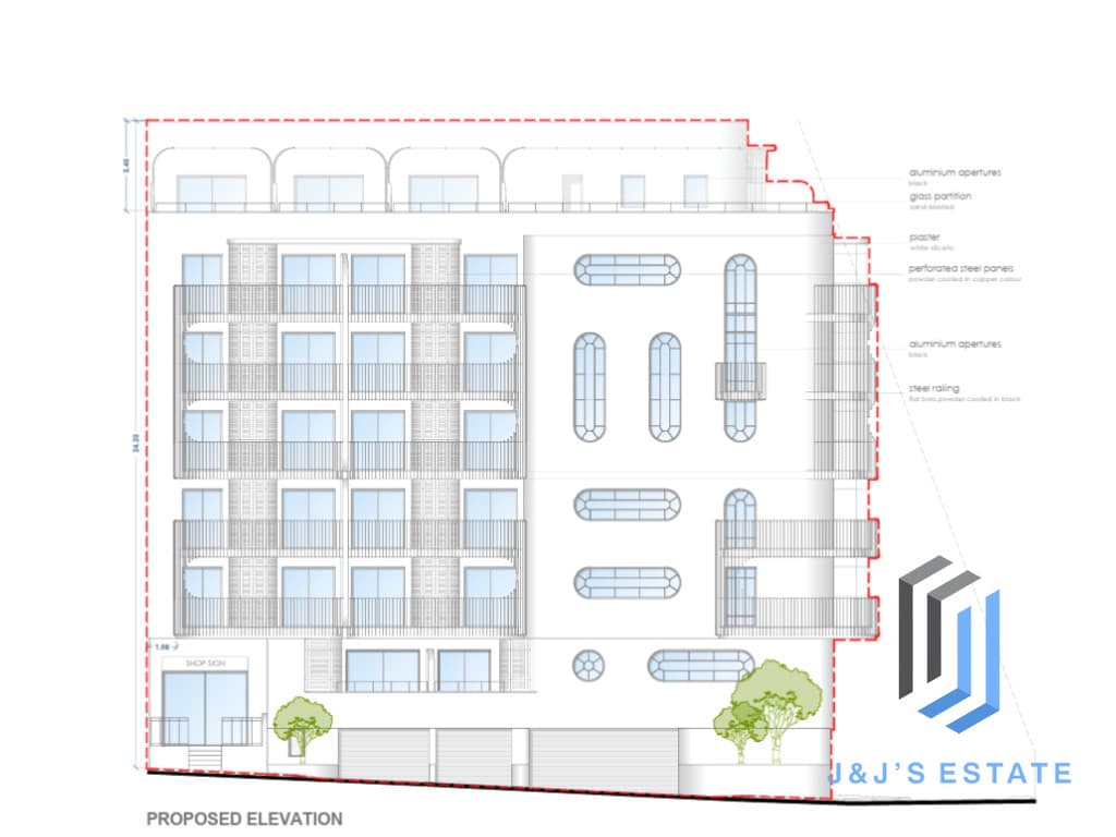 Receded Apartment 604 - A contemporary 1-bedroom receded apartment with terrace · 5