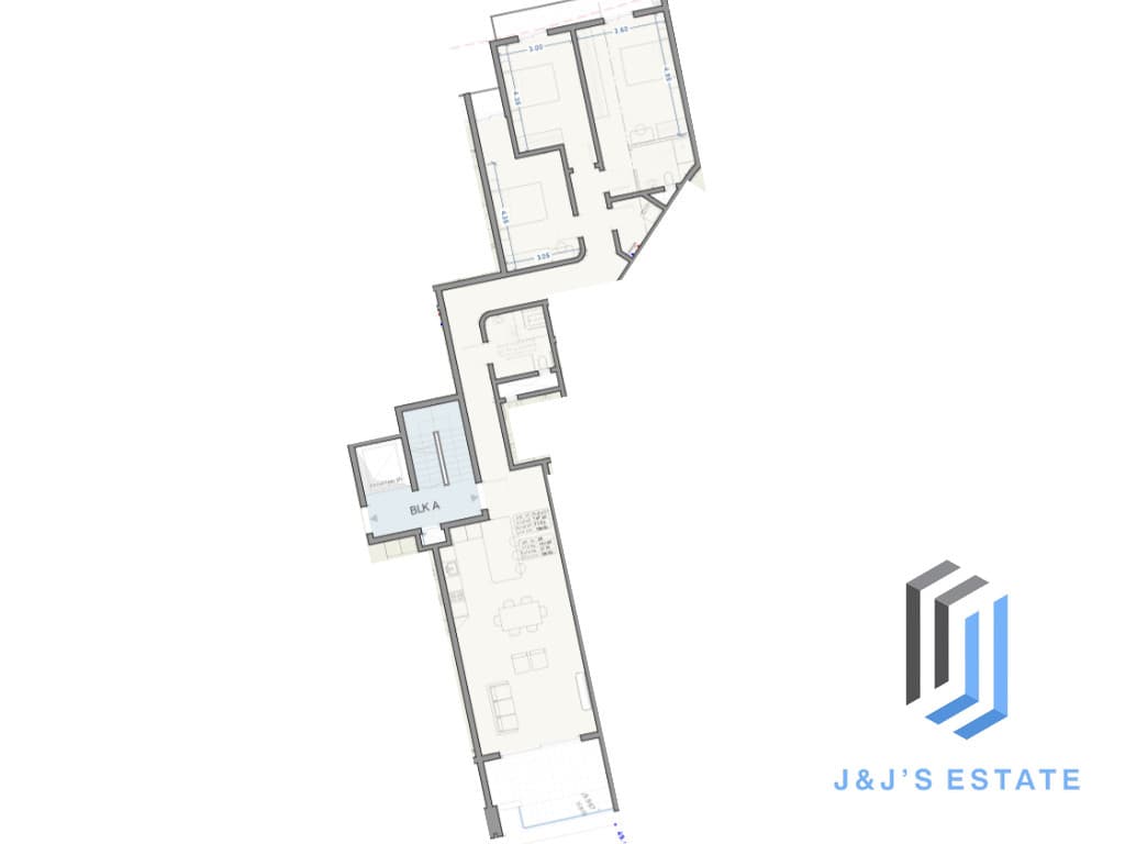 Apartment A09 - A spacious 3-bedroom apartment with outdoor living