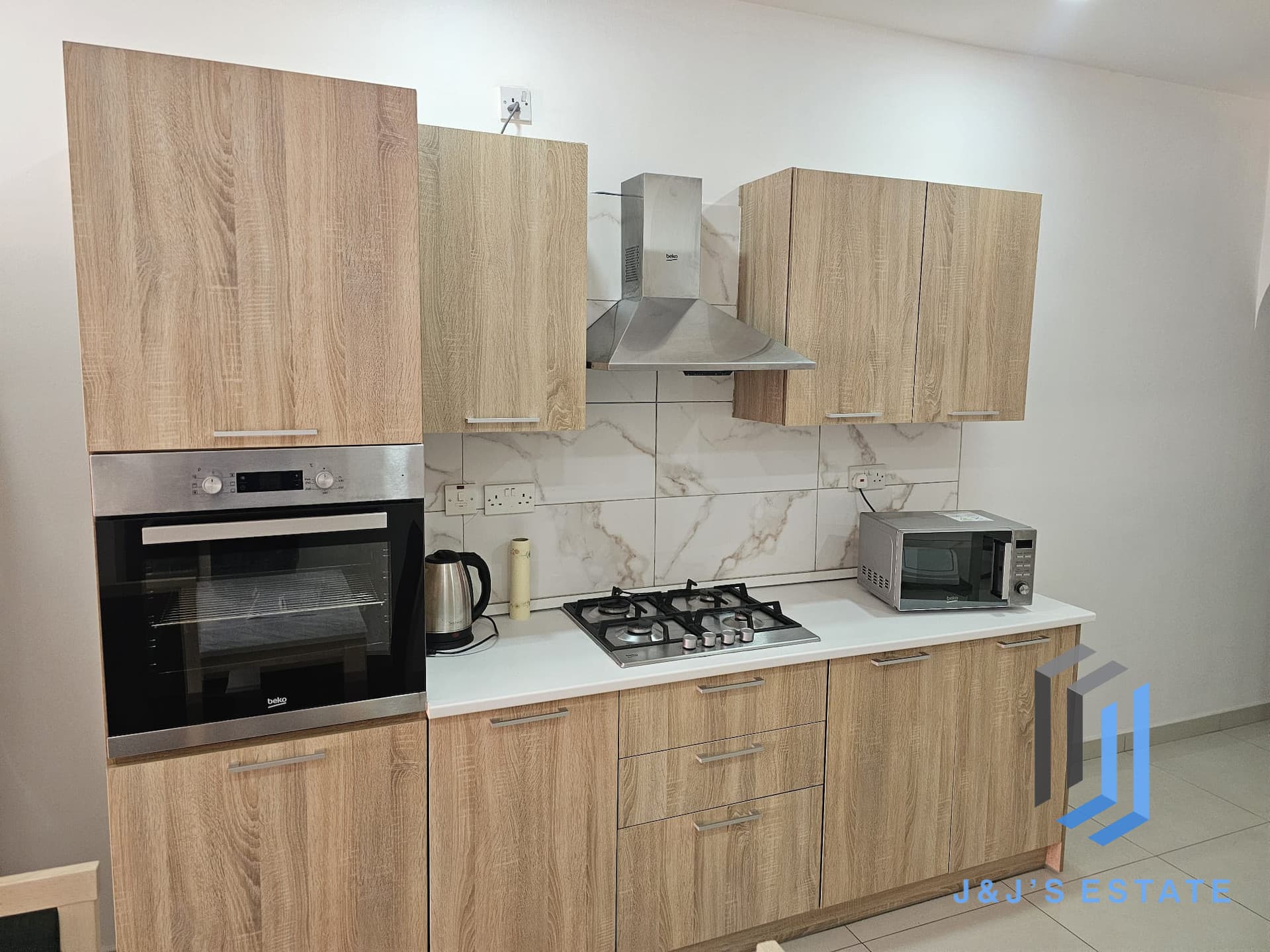Furnished 2-bedroom apartment with city views in Gzira · 2