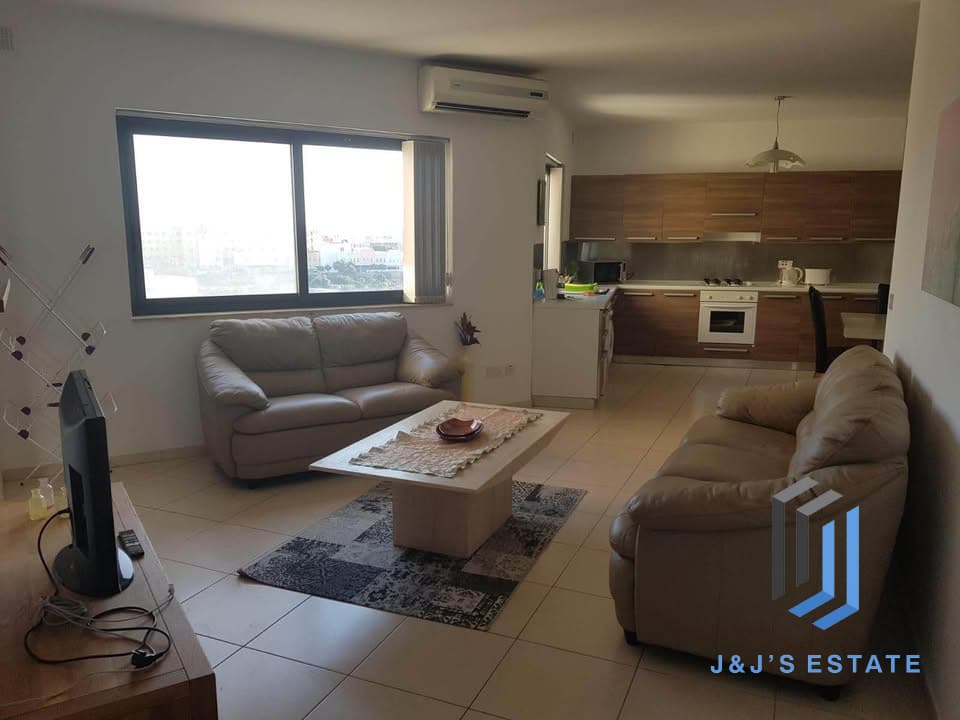 Furnished 2-Bed San Gwann Apartment with Panoramic Views · 2