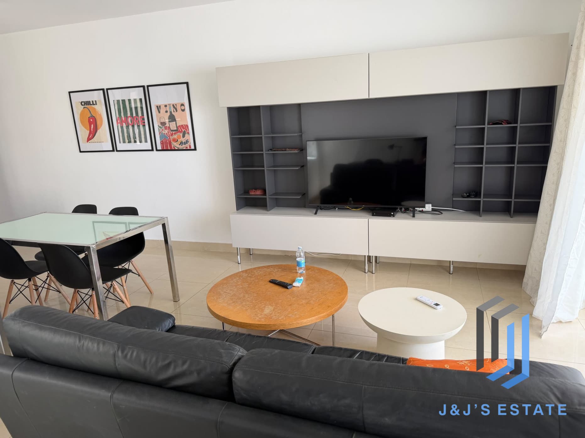 Furnished 1-Bedroom Apartment in Gzira