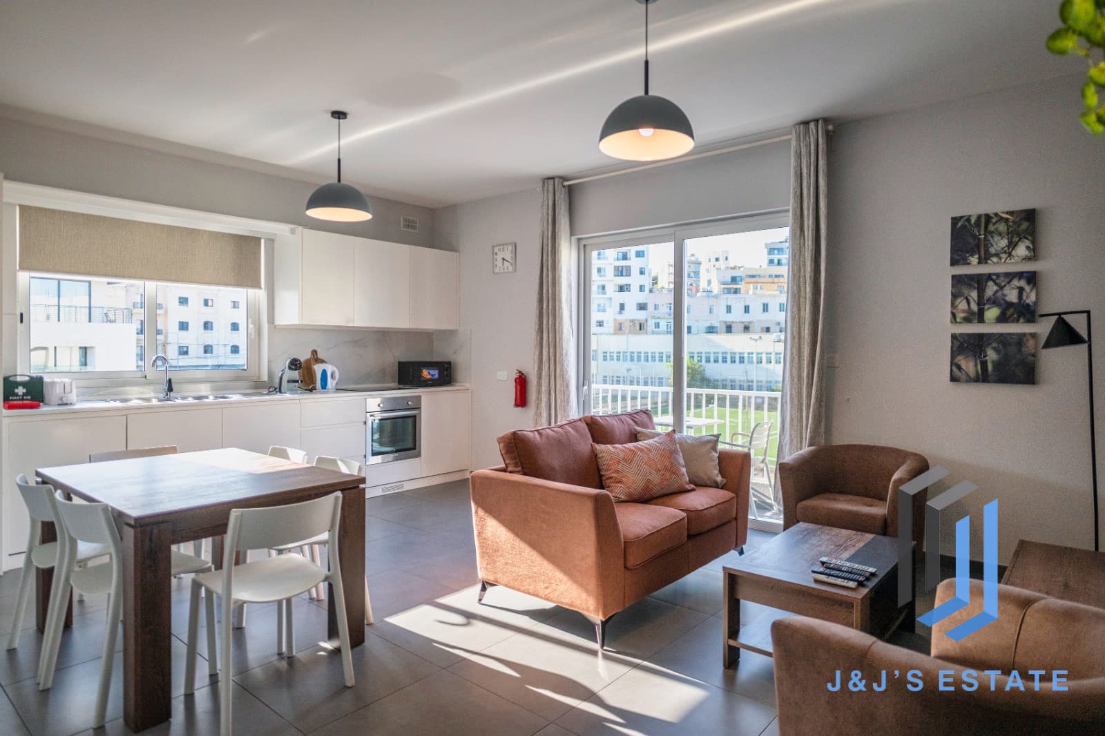 Furnished 3-Bed, 2-Bath Apartment in Sliema/Gzira Side · 2