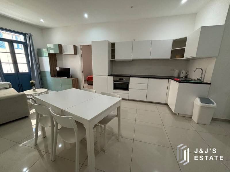 Fully Furnished 1-Bedroom Apartment on the 1st Floor in Sliema · 1